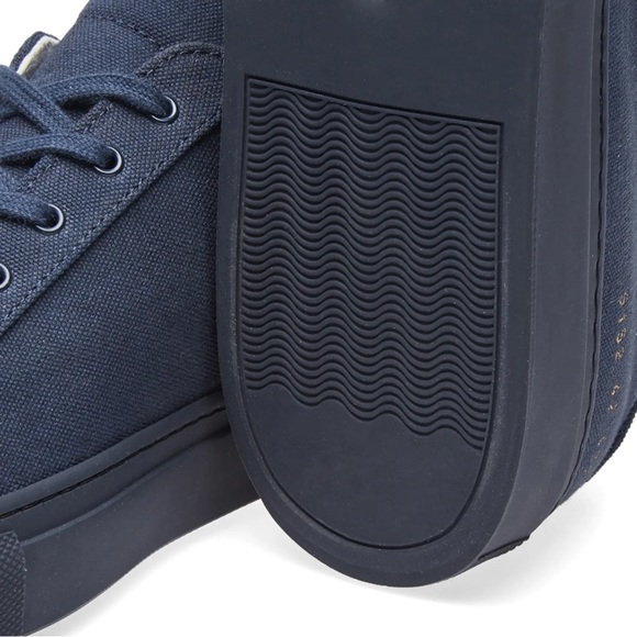 Common Projects Achilles Prem Low Canvas Navy - Picture 4 of 5